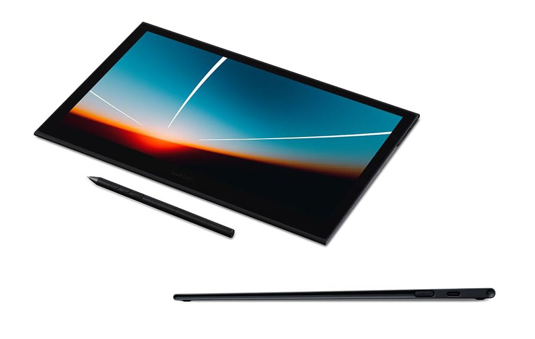 ワコムの超薄・有機ELペンタブレット「Wacom Movink 13」。Movinkはムービンクと読む。※画像はAmazon販売サイトより抜粋。