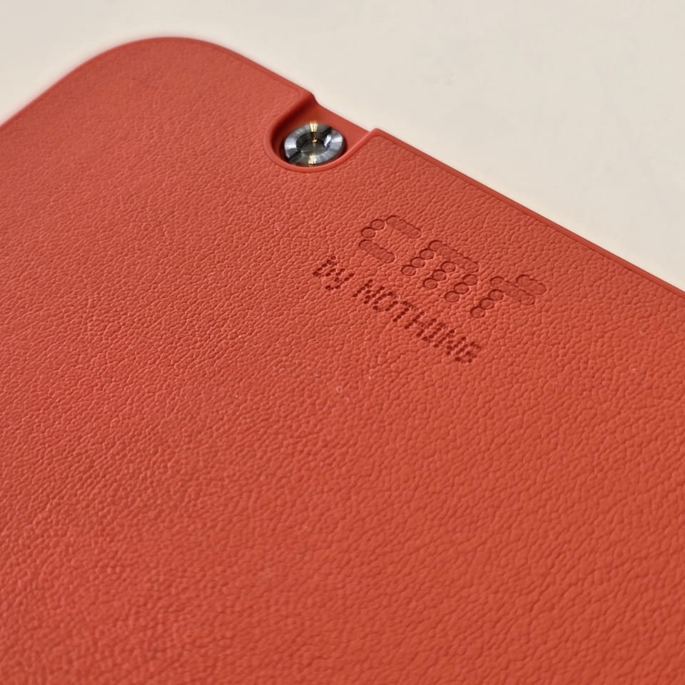 CMF PHONE 1 オレンジ 本体　交換パネル　カードホルダーつき 衝動買いしたNothing 「CMF Phone 1」専用の「CARD CASE」を手に入れた