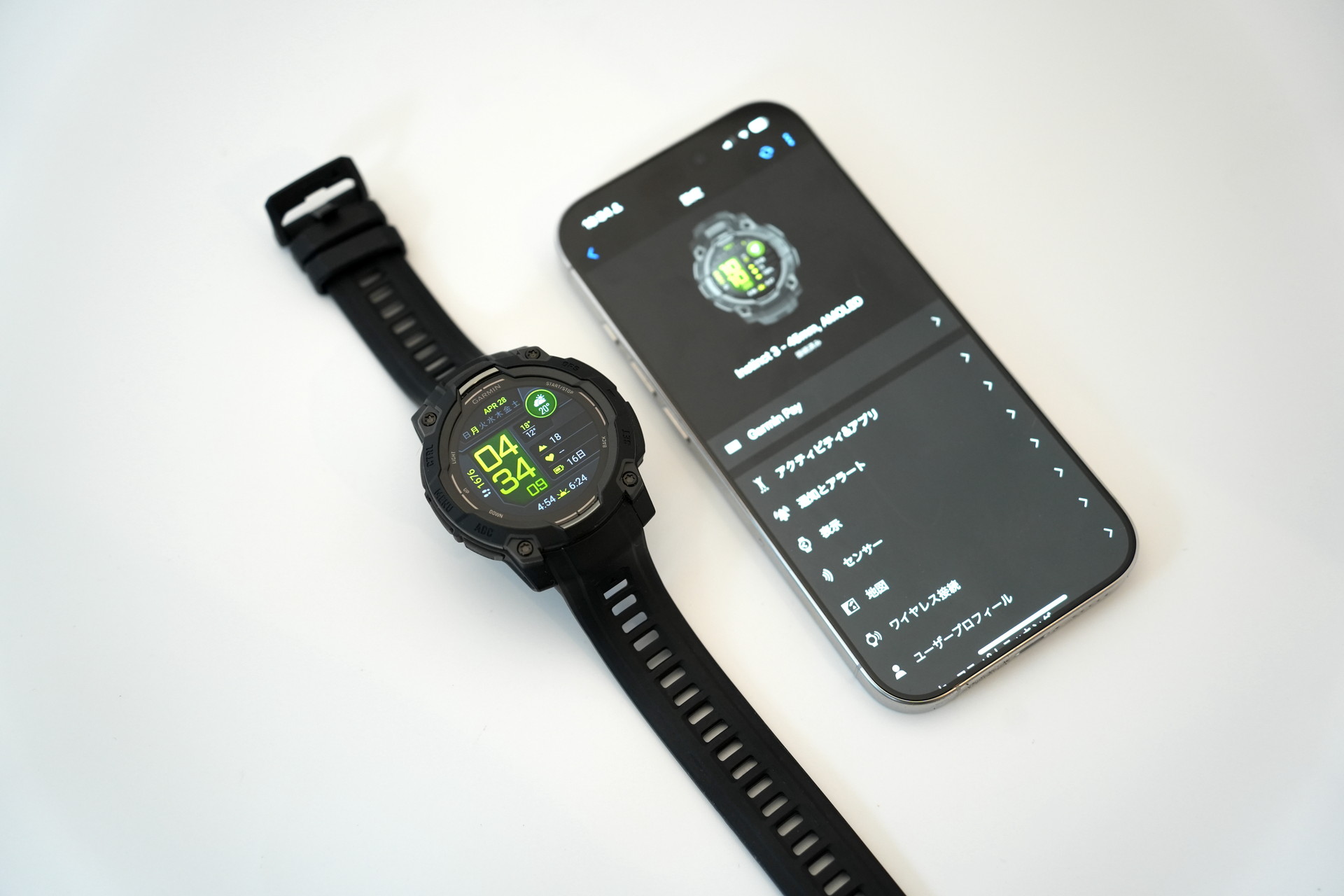 iPhone 16 Proとペアリングして使用