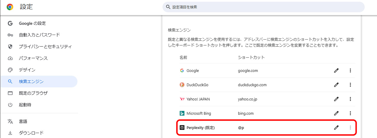 PC版のChromeではこのようにAI検索を追加できるが……