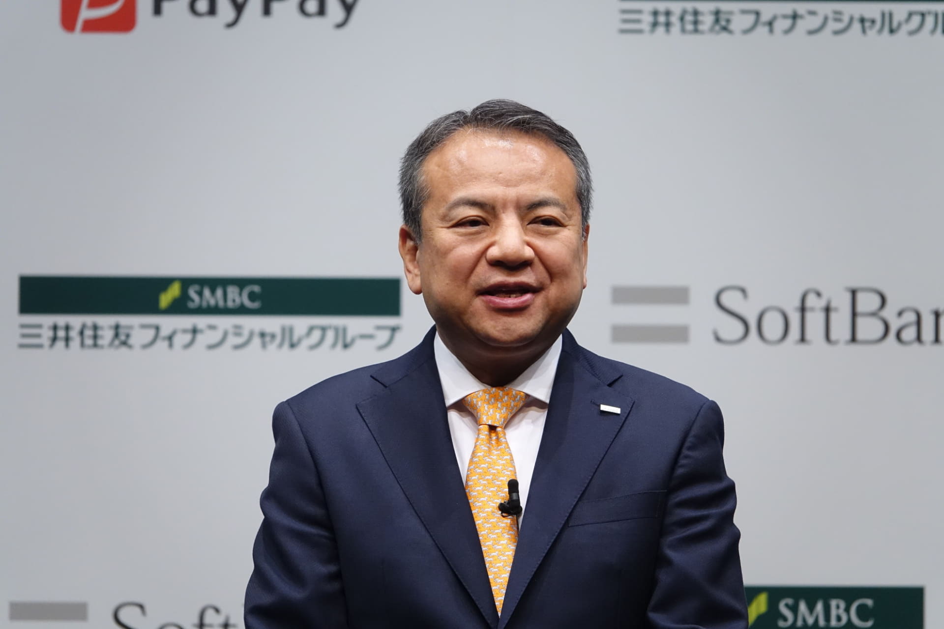 三井住友フィナンシャルグループ取締役執行役社長グループCEOの中島達氏