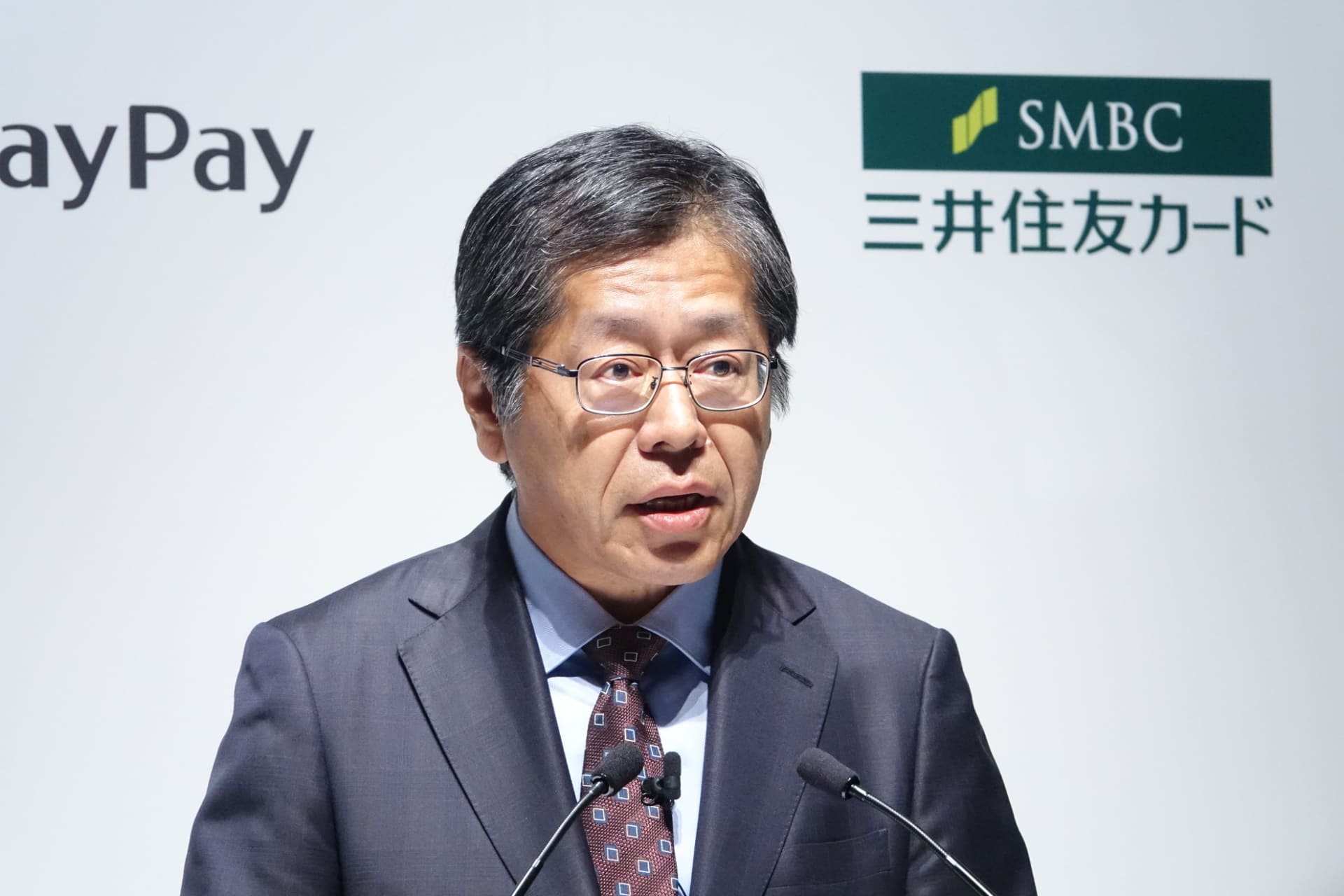 三井住友カード代表取締役社長執行役員CEOの大西幸彦氏