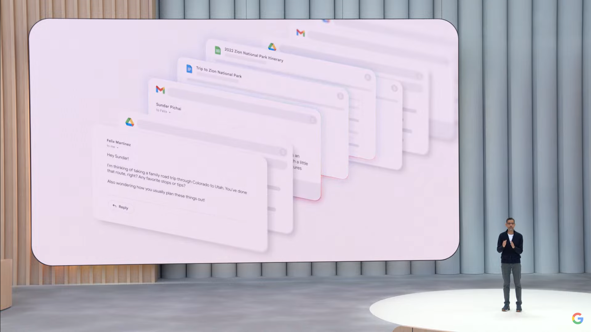 ドライブに行く時のアドバイスを求められた