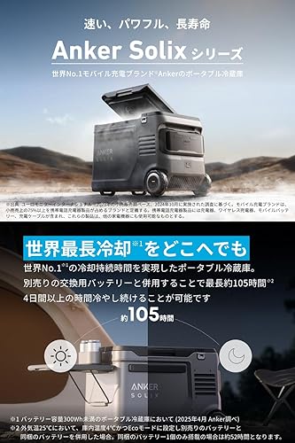 アンカー、ポータブル冷蔵庫「Anker Solix EverFrost 2」23L