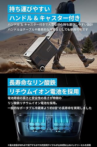 「新品未開封」Anker EverFrost 2 23L ポータブル冷蔵庫 Anker EverFrost 2 Electric Cooler | 世界最長冷却をどこへでも
