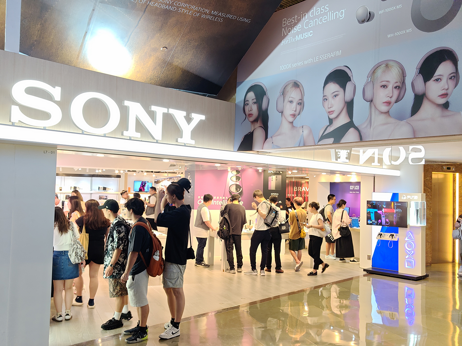 香港のソニーストア