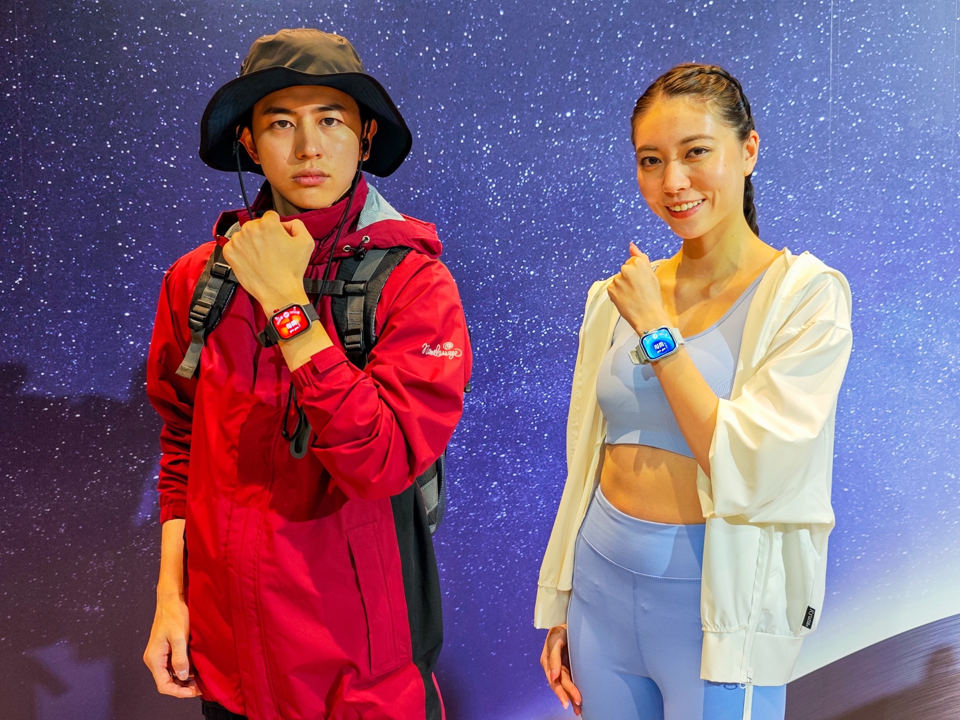 左「HUAWEI WATCH FIT 4 Pro」、右「HUAWEI WATCH FIT 4」