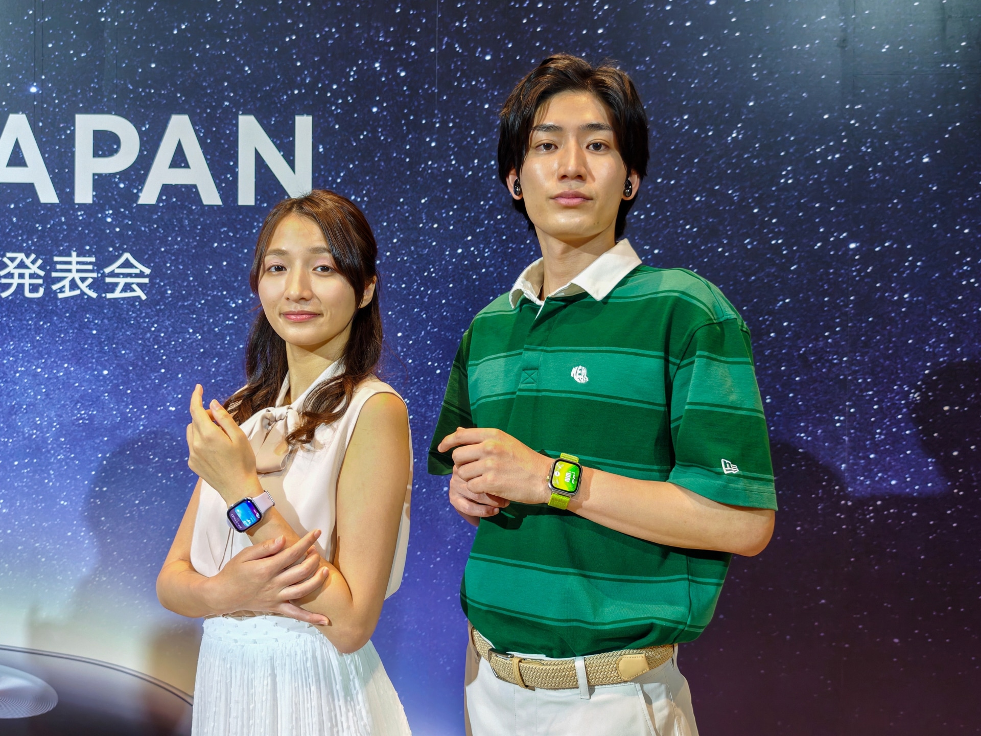 左「HUAWEI WATCH FIT 4」、右「HUAWEI WATCH FIT 4 Pro」