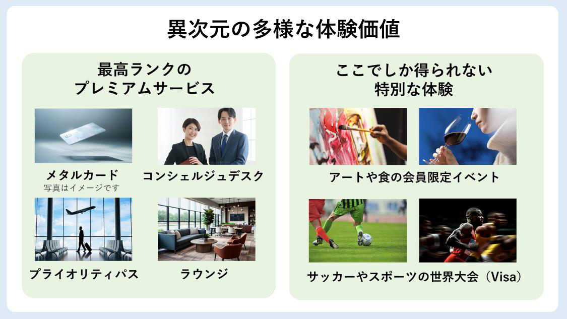 異次元の多様な限定体験価値