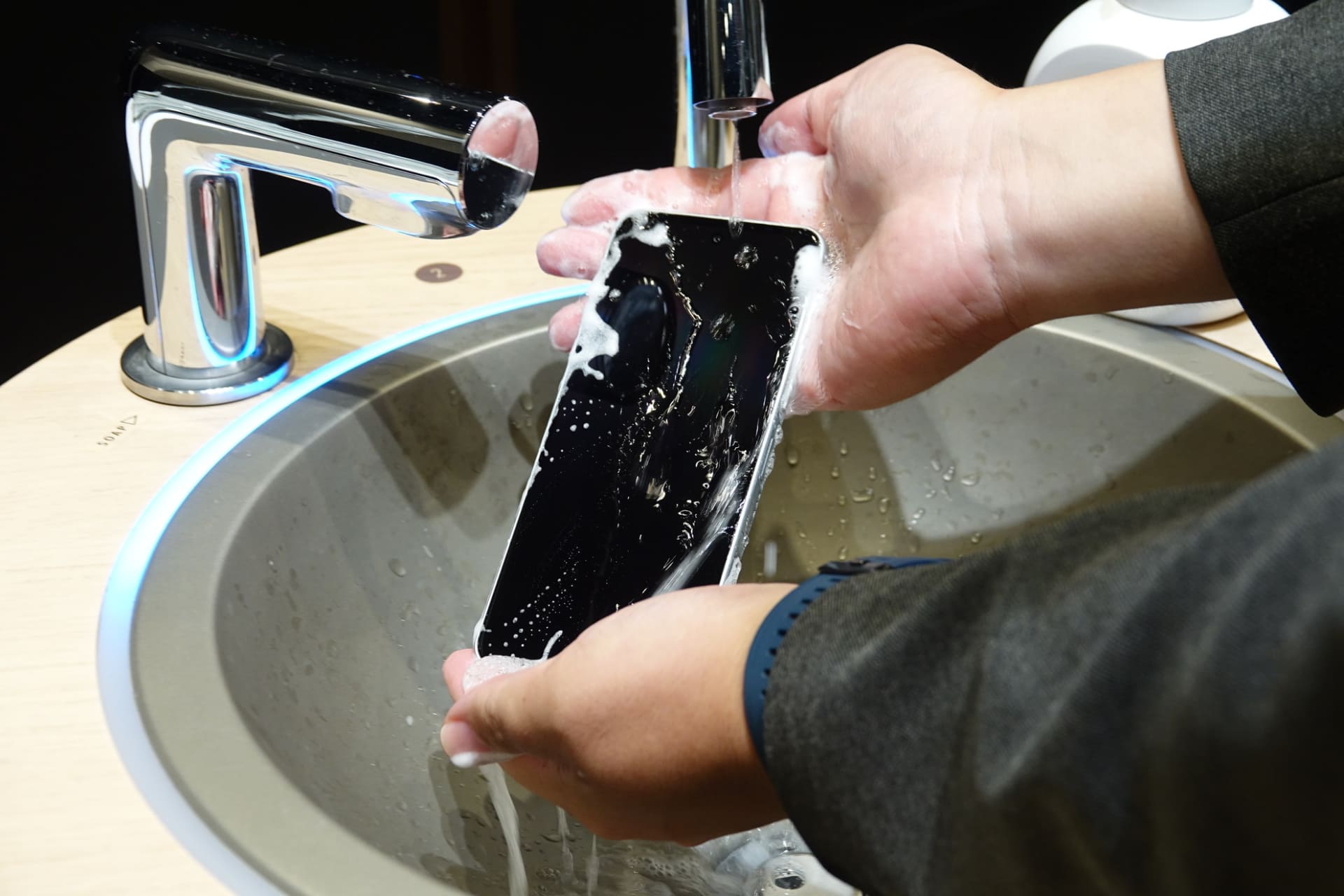 ハンドソープ洗浄に対応