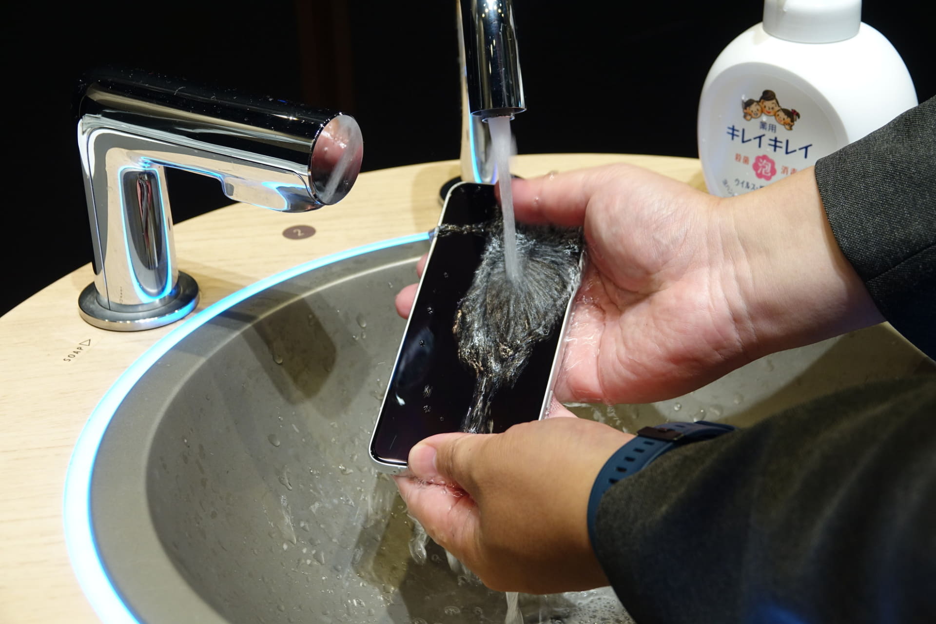 ハンドソープ洗浄に対応