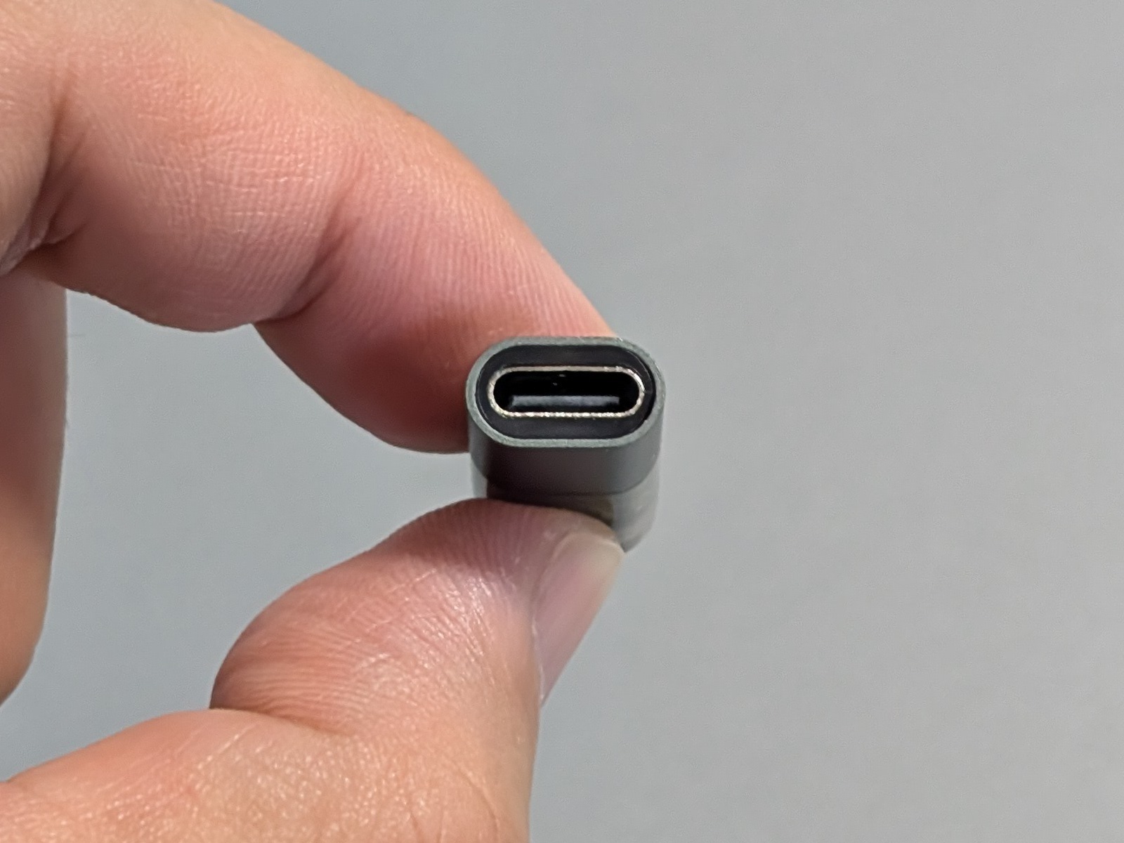 ケーブルに挿す側ももちろんUSB Type-Cだ