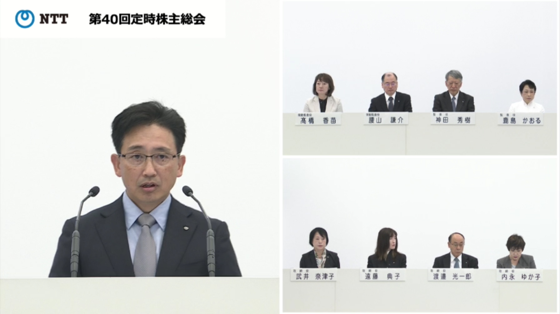 ドコモ代表取締役副社長の小林啓太氏