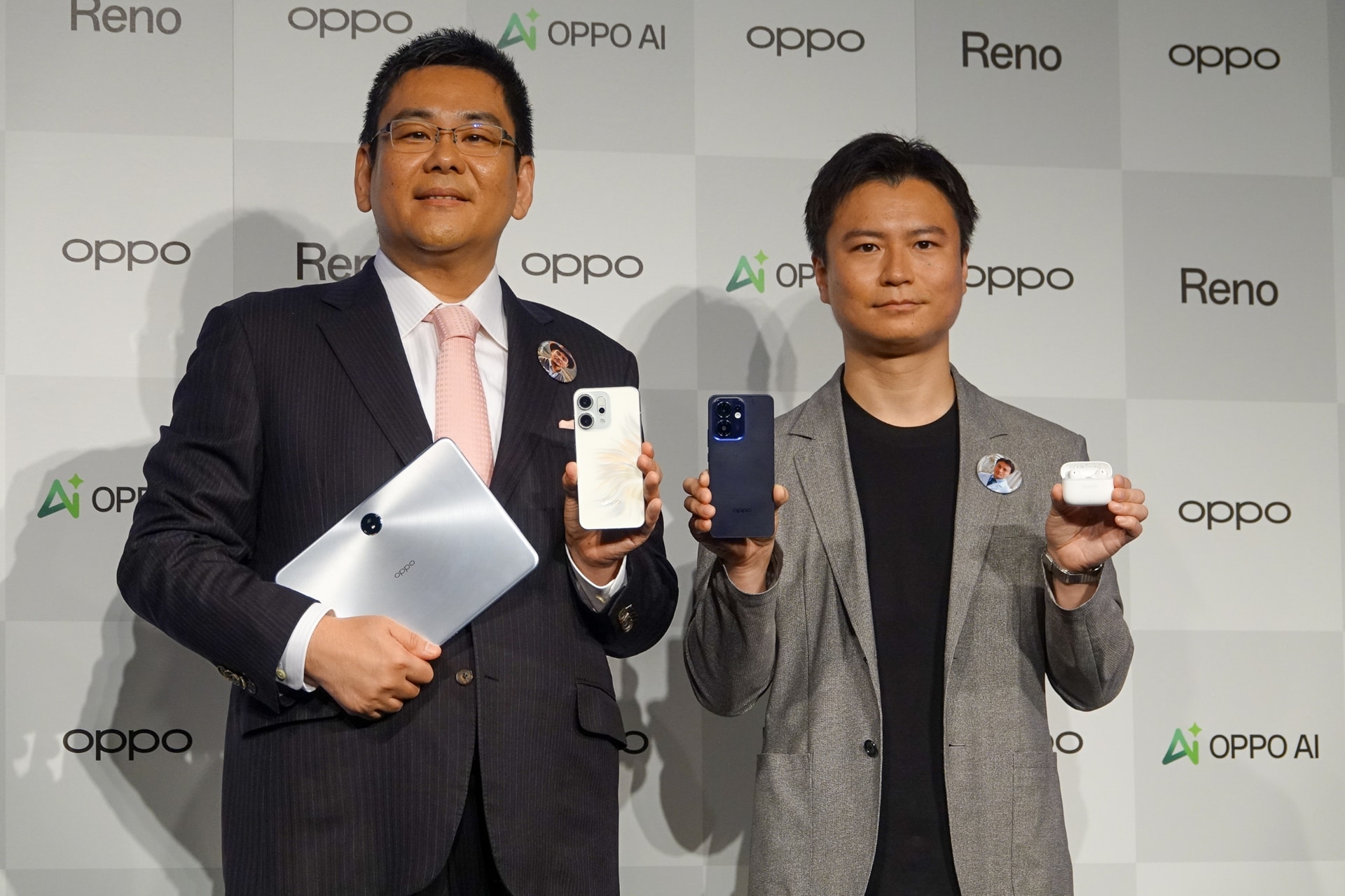 左からオウガ・ジャパン専務取締役 河野謙三氏、営業推進部 プロダクトマネージャー 中川裕也氏