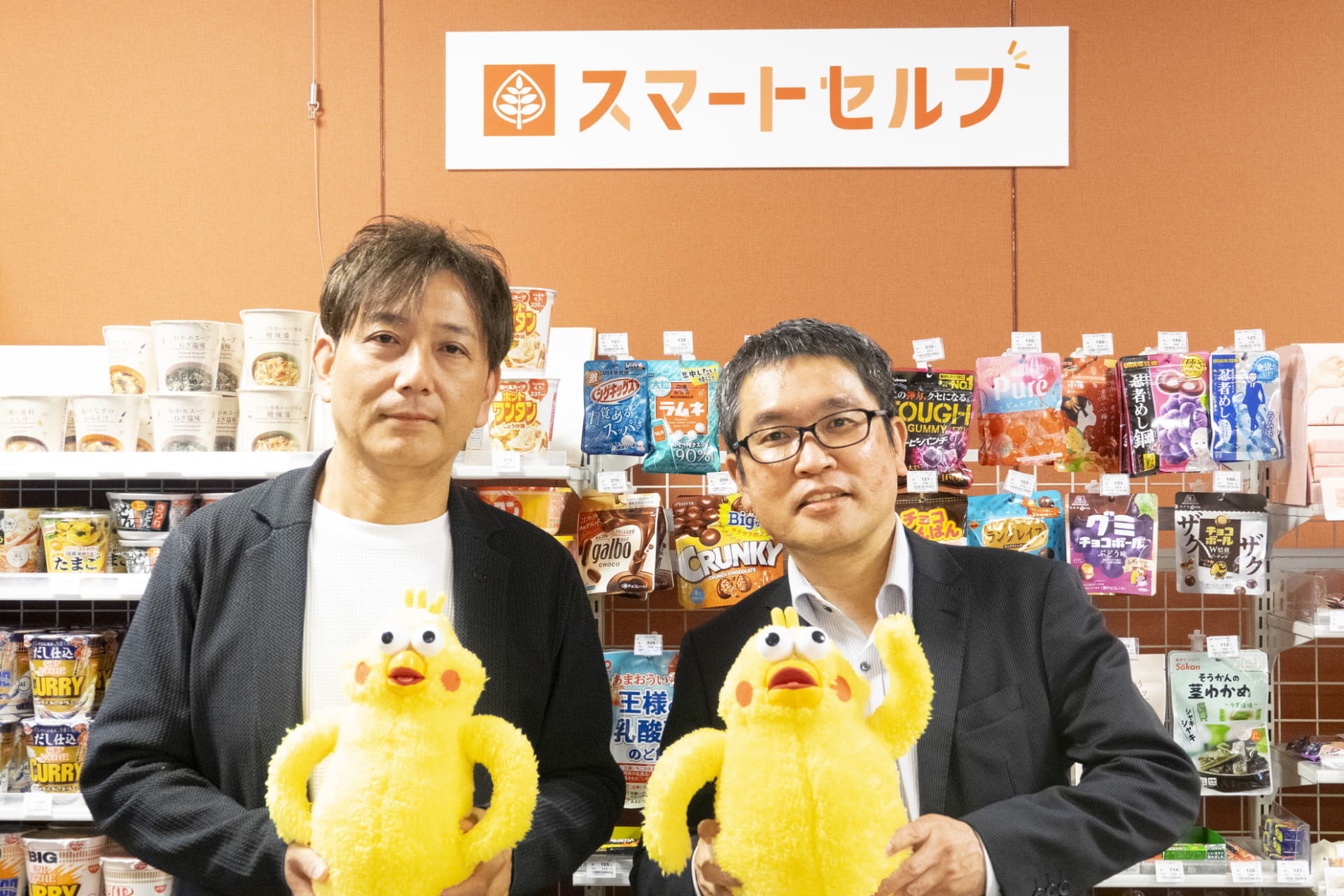 ドコモ長野氏（左）とポプラ長崎氏（右）