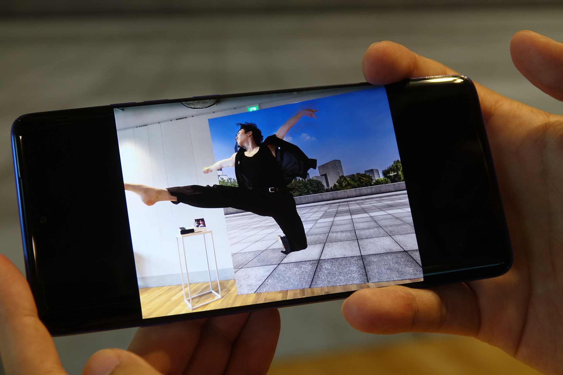 動く被写体もしっかり捉えられる