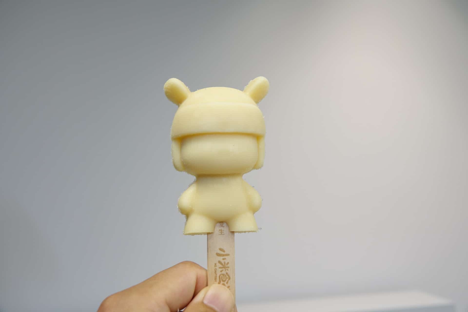 ミィトゥの形をしたアイスクリーム