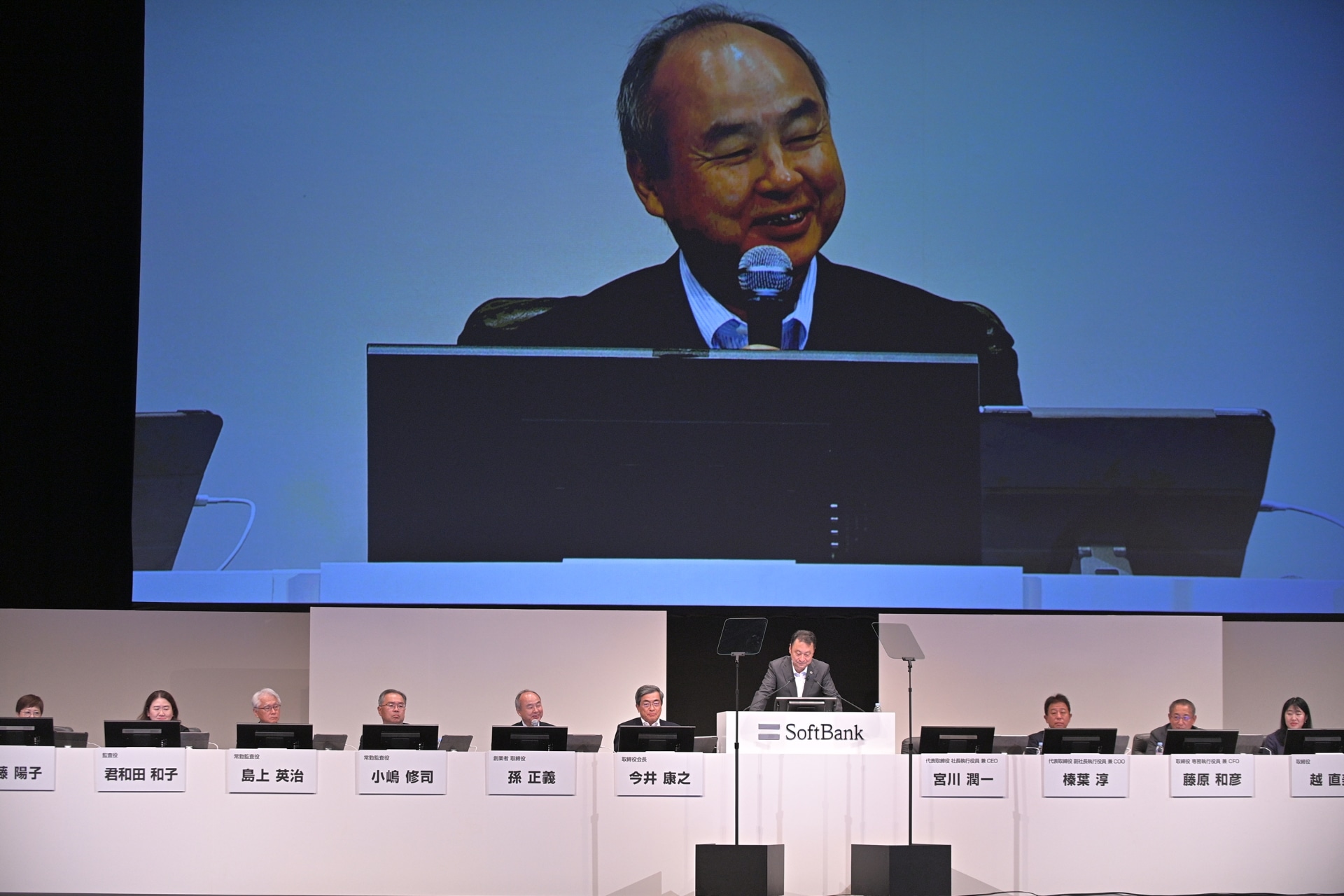 ソフトバンク創業者 取締役の孫正義氏（ソフトバンクグループ代表取締役会長兼社長執行役員）