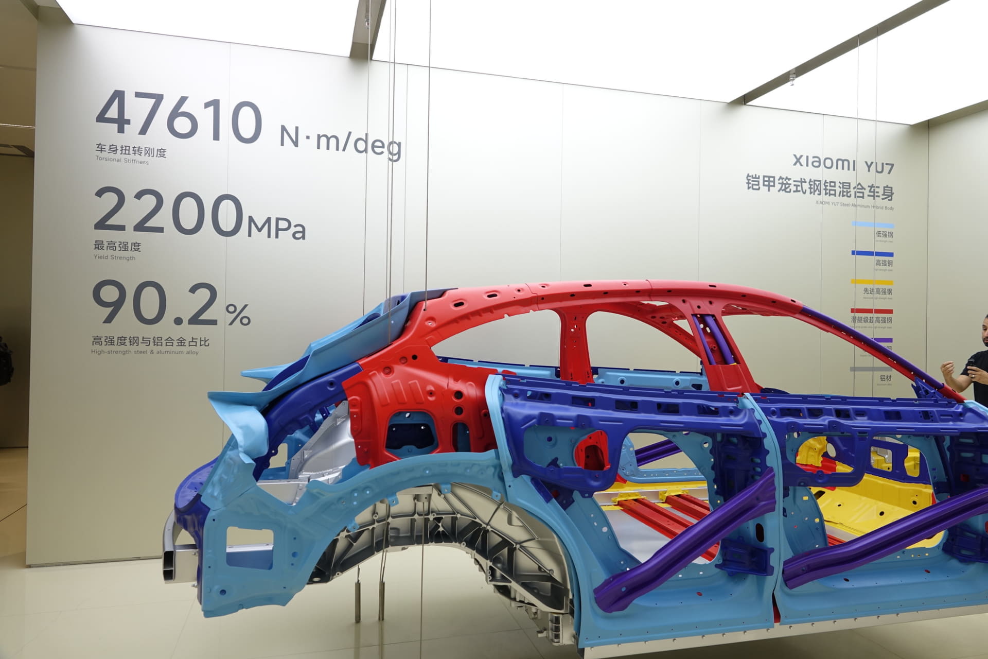 紫色の部分に特殊合金が採用されている