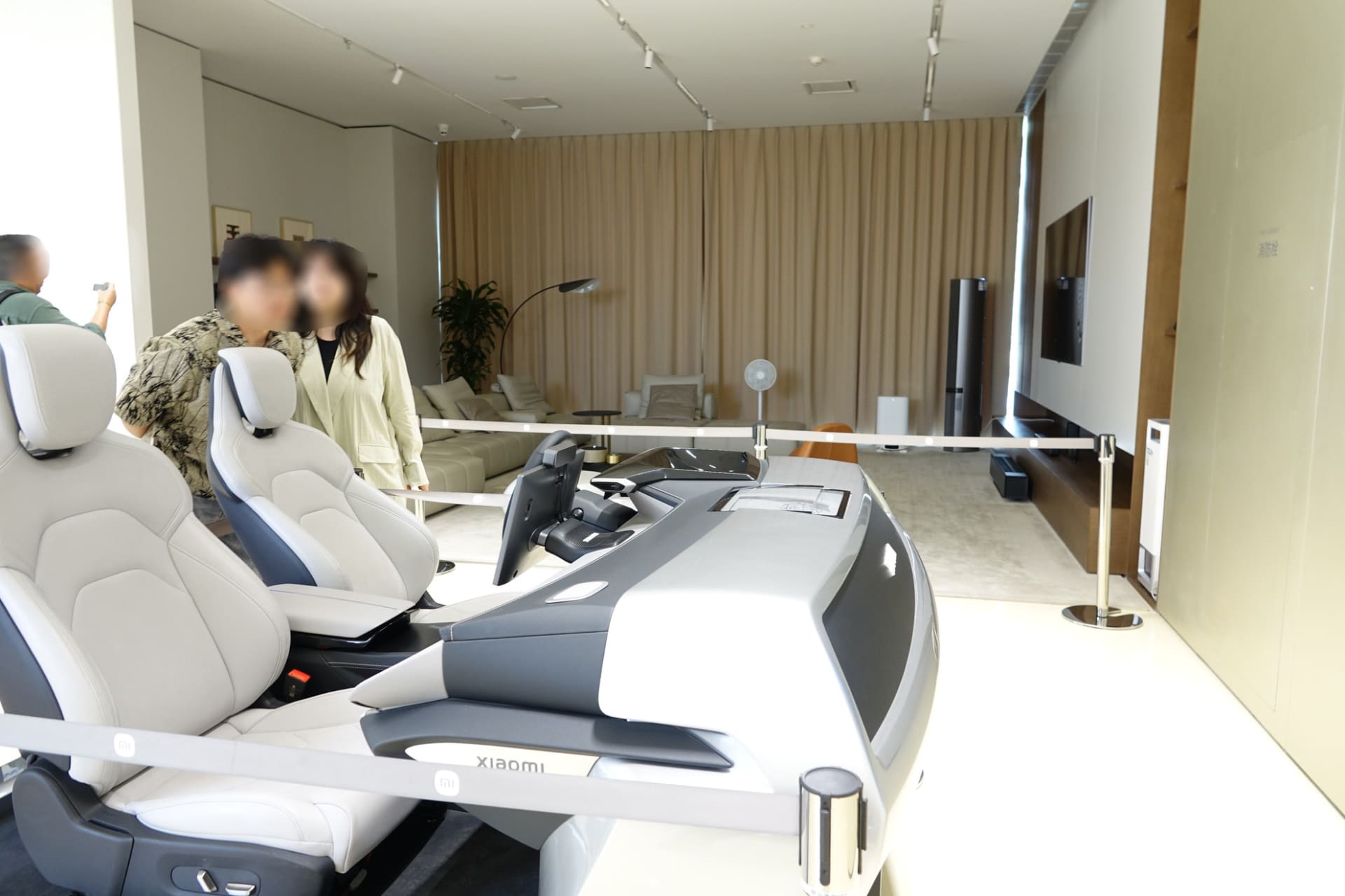 スマートホームと接続できる展示