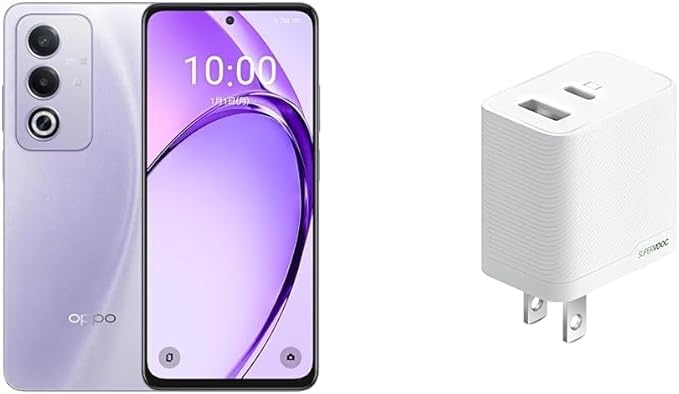 OPPO A3 5G パープル CPH2639＆純正アダプター