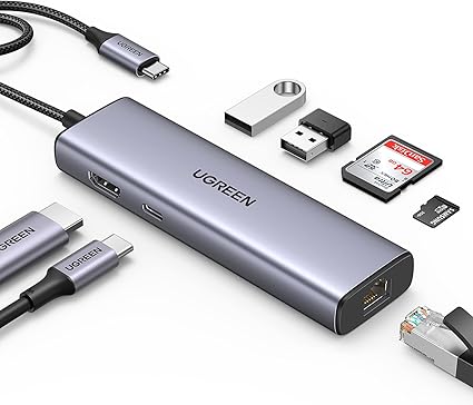 4K対応USB Type-Cハブ 7-IN-1