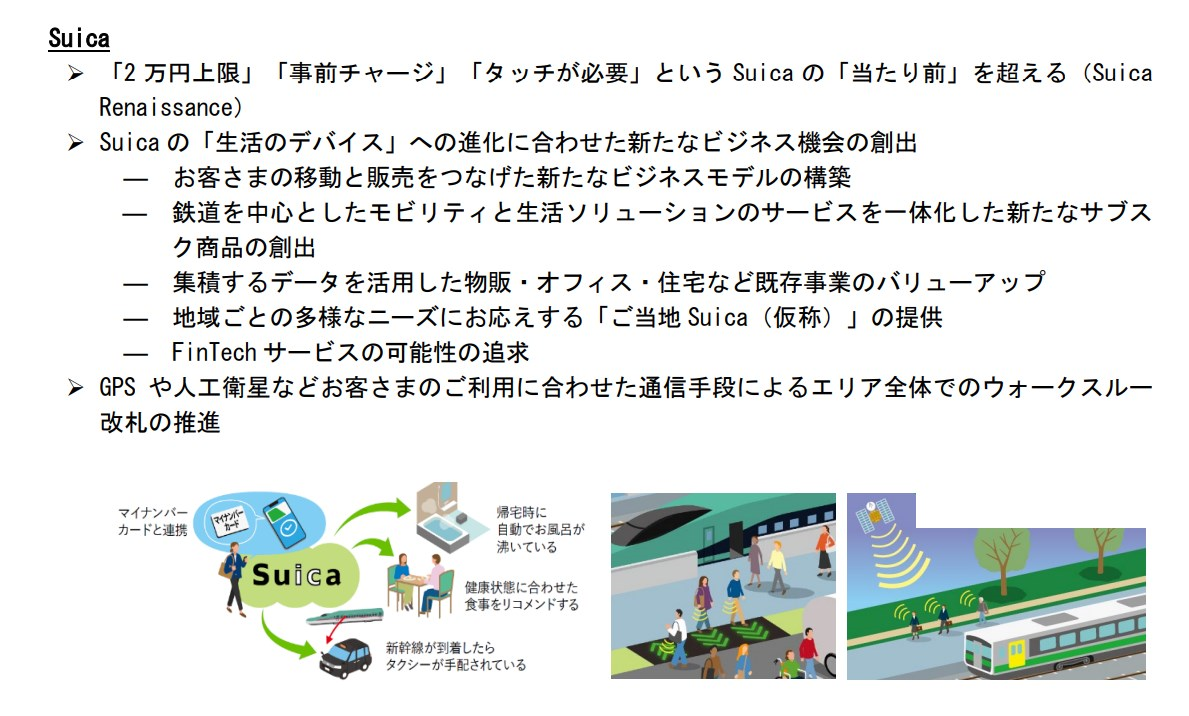 「Suica」の長期戦略