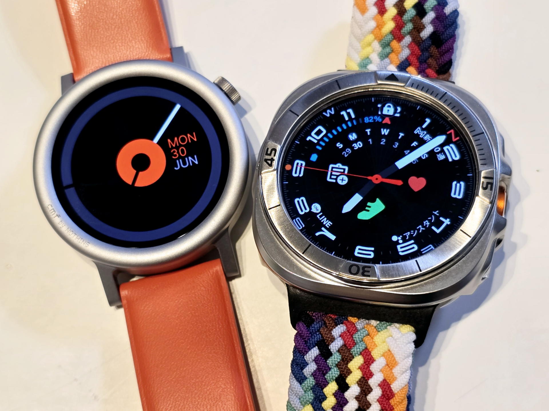 独立系のCMF Watch Pro 2とGoogle系のGalaxy Watch Ultraの違いは極めて興味深い