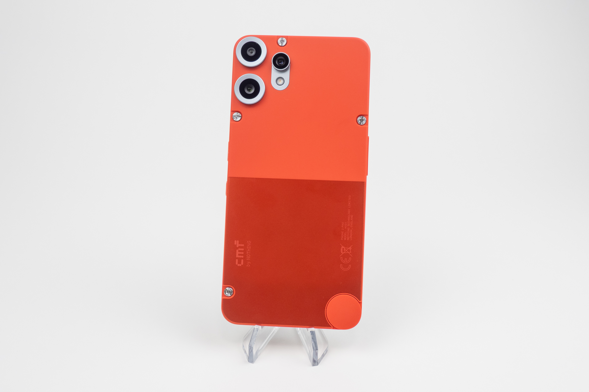 テスト用の貸し出し機はオレンジ