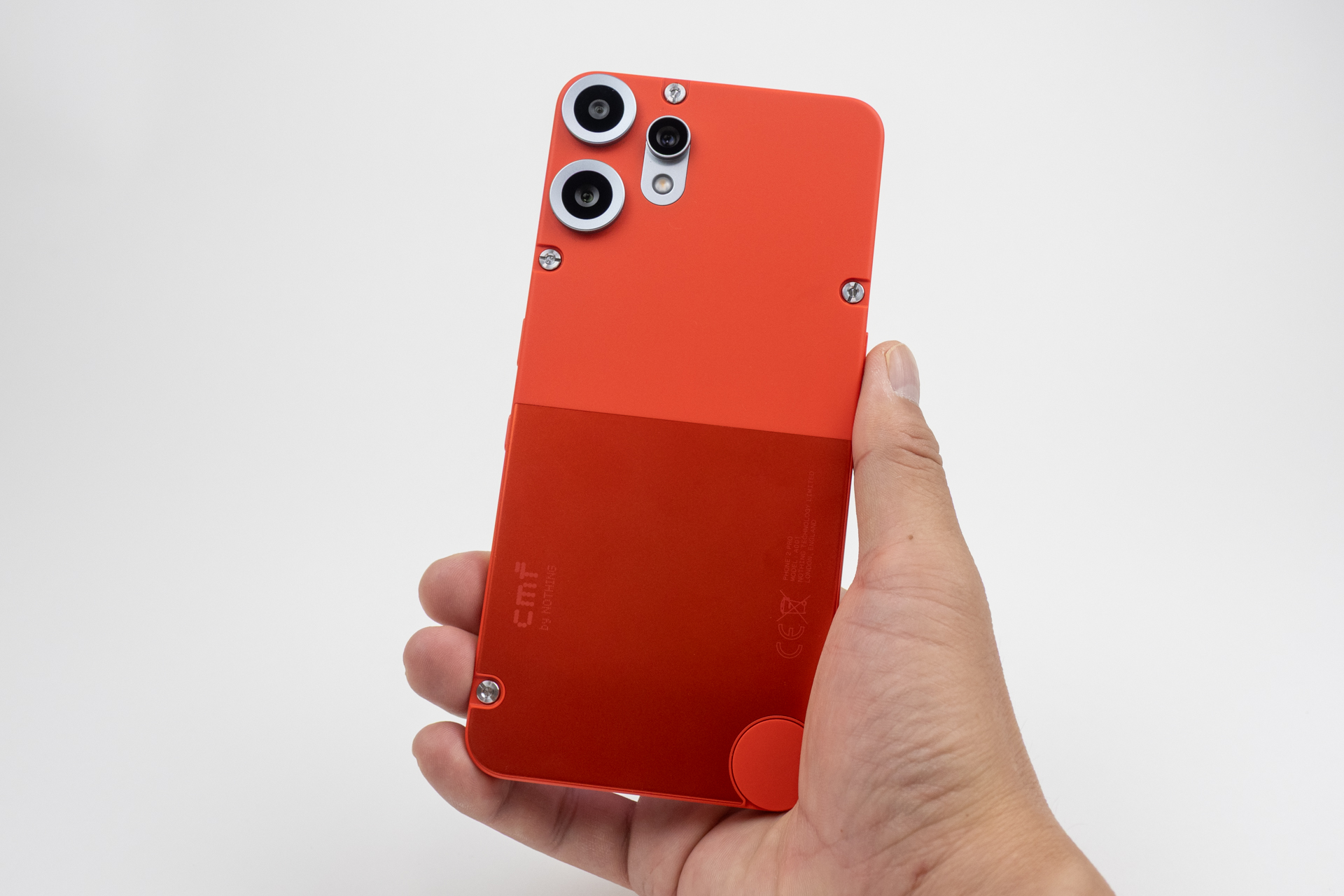 上下で色味が違うオリジナルなデザイン