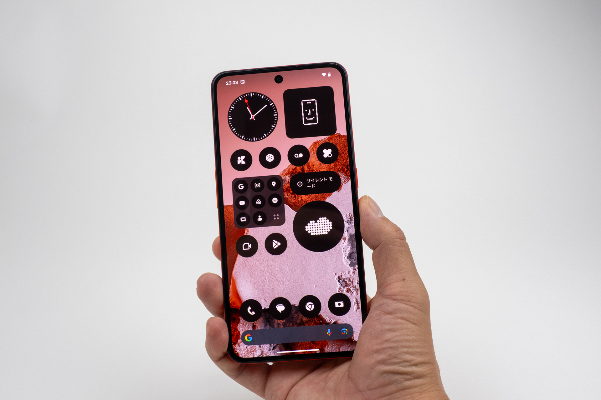 グリップしやすいサイズ感