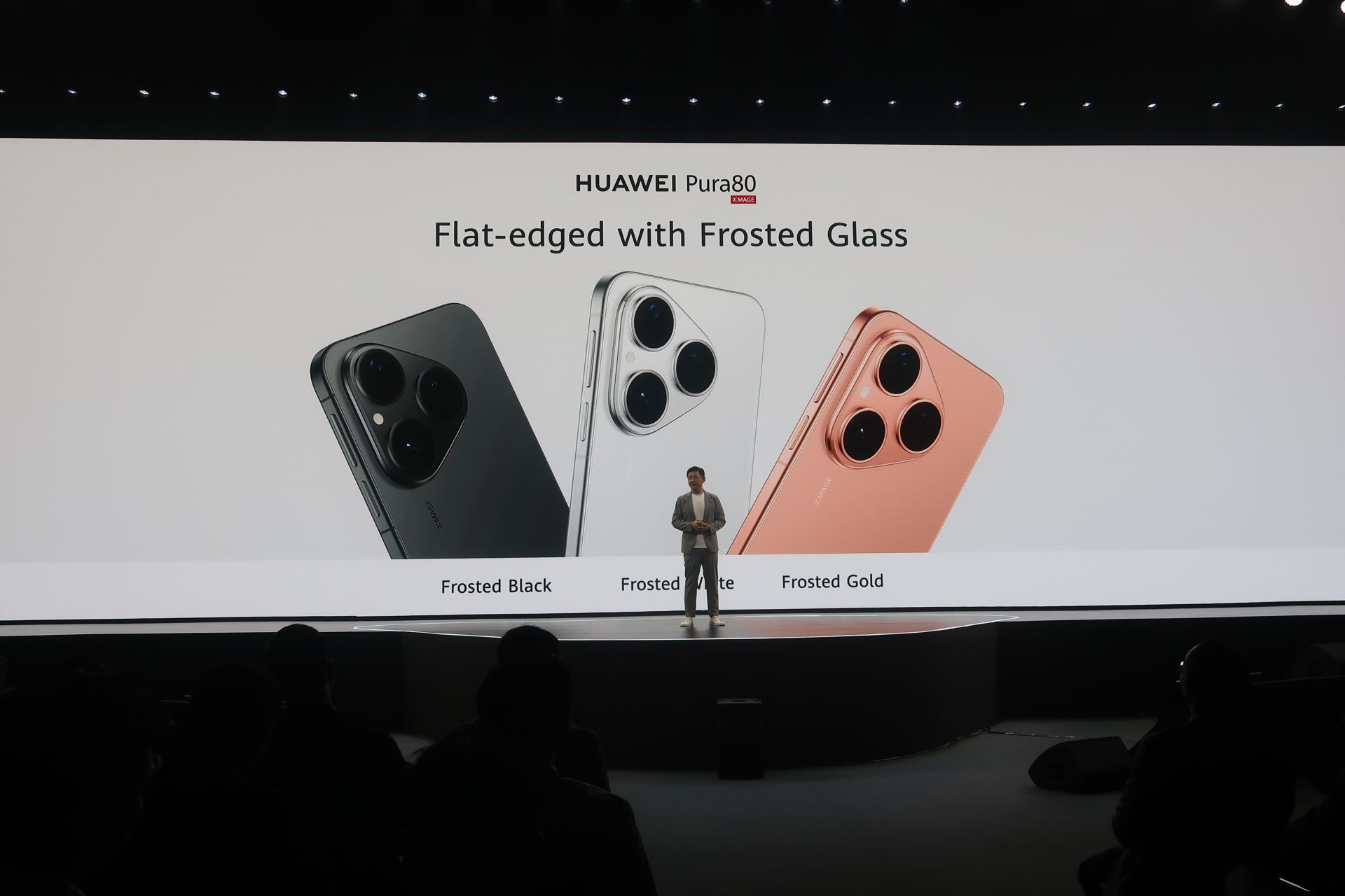 ��HUAWEI Pura 80�פ�Frosted Gold��Frosted White��Frosted Black��3��Ÿ��