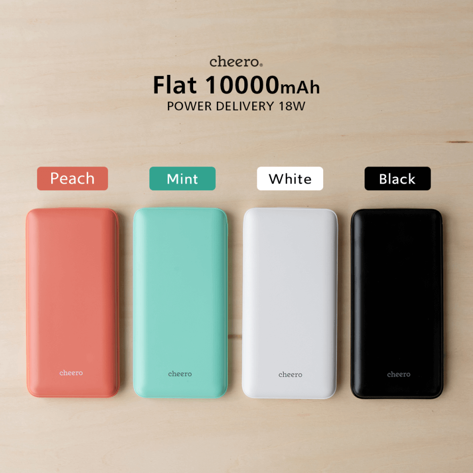 cheero Flat 10000mAh