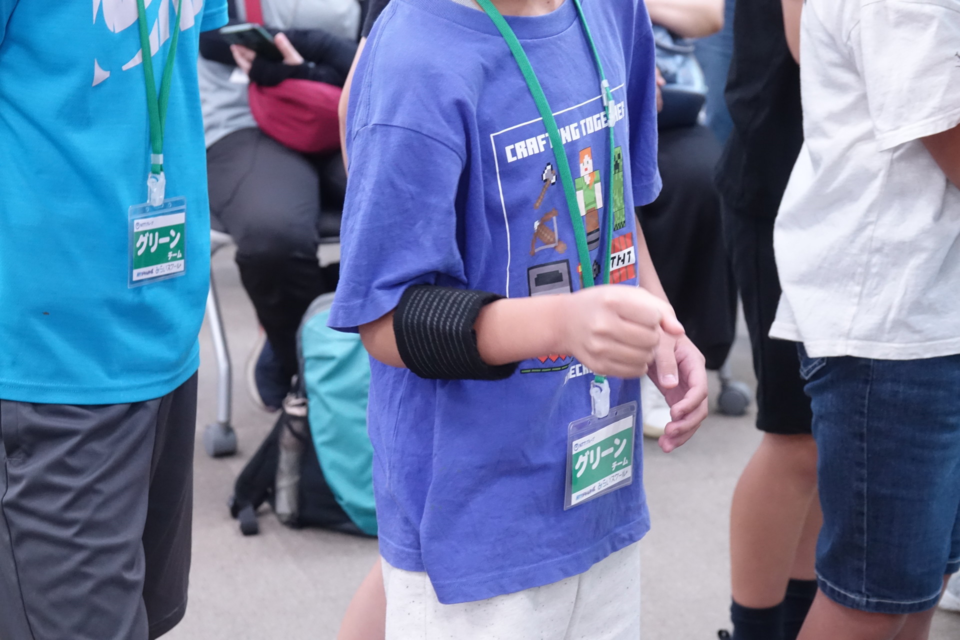 「筋電通信」でゲーム