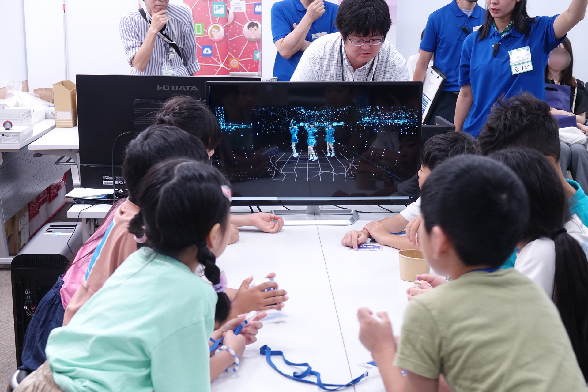 「空間伝送」を体験