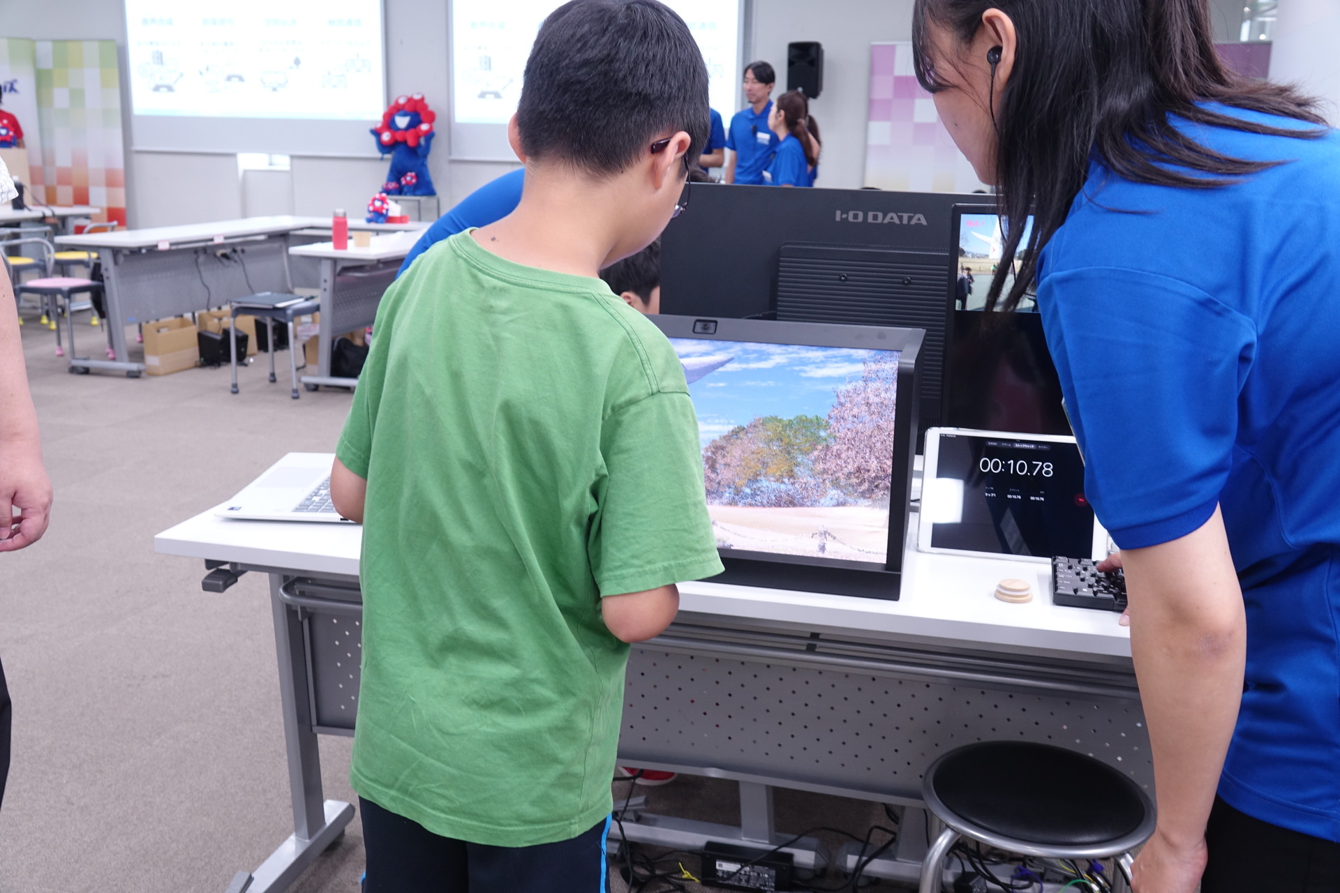 「空間伝送」を体験