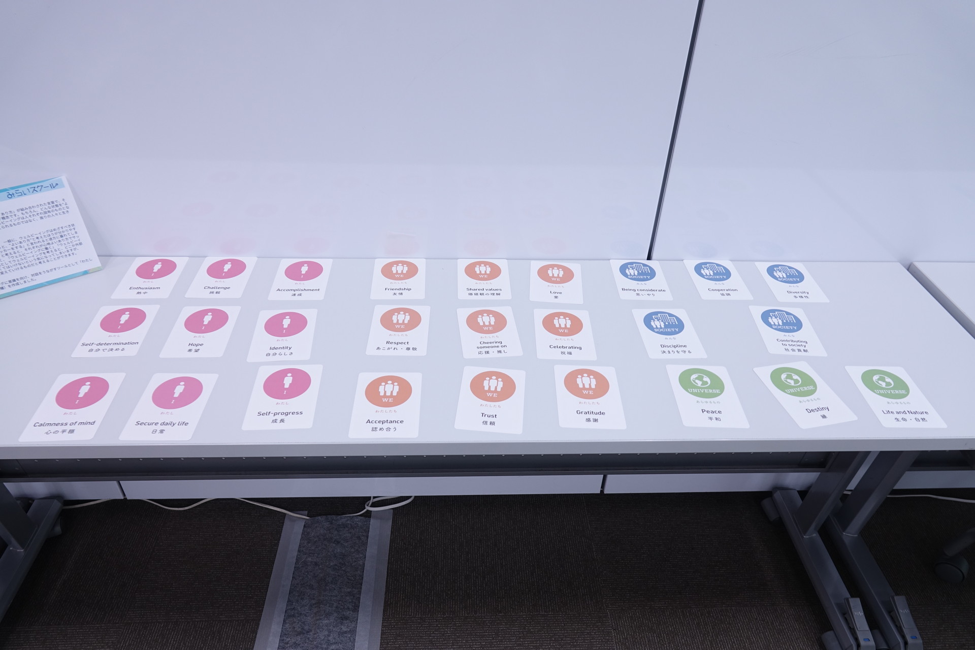 自由に楽しめる展示も