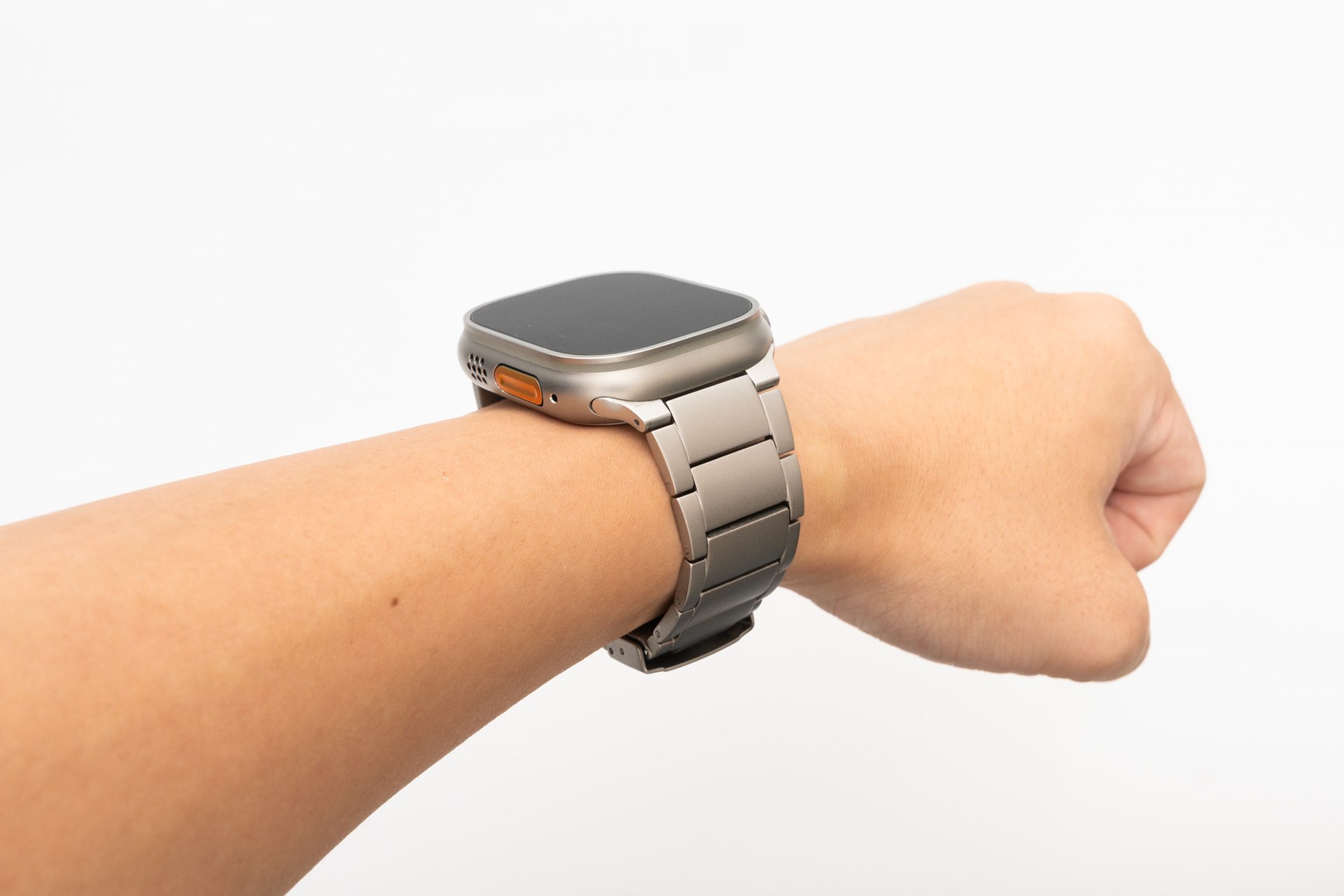 Apple Watch Ultra 2と同一素材のため、見た目のマッチ度は非常に高い