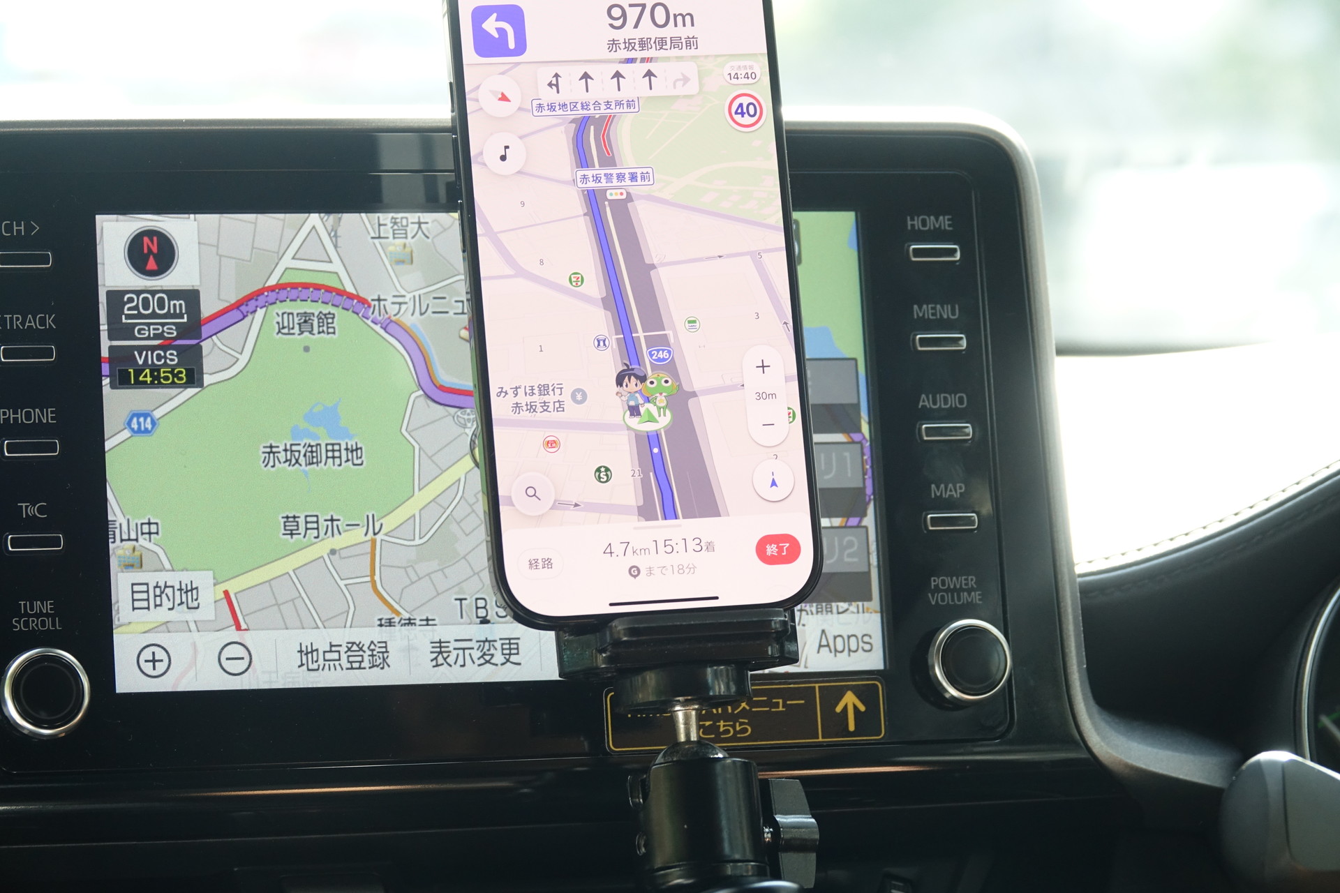 AZKiとケロロ軍曹の自車アイコン