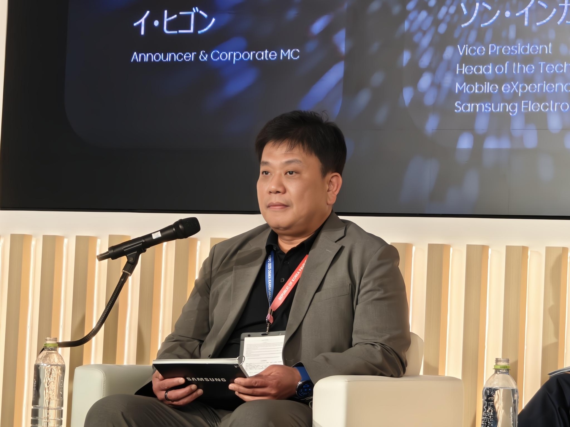 サムスン電子常務兼モバイルエクスペリエンス事業部テクノロジー戦略チーム長のソン・インガン氏