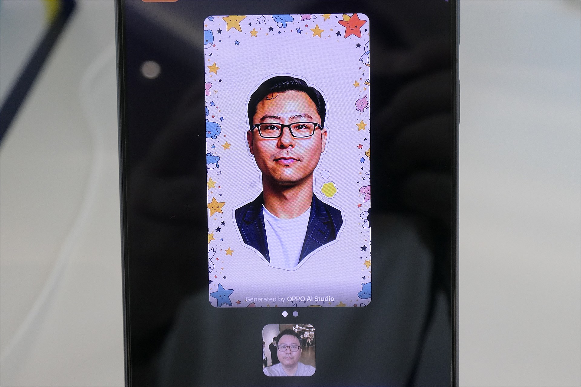 ステッカー風で生成してみた