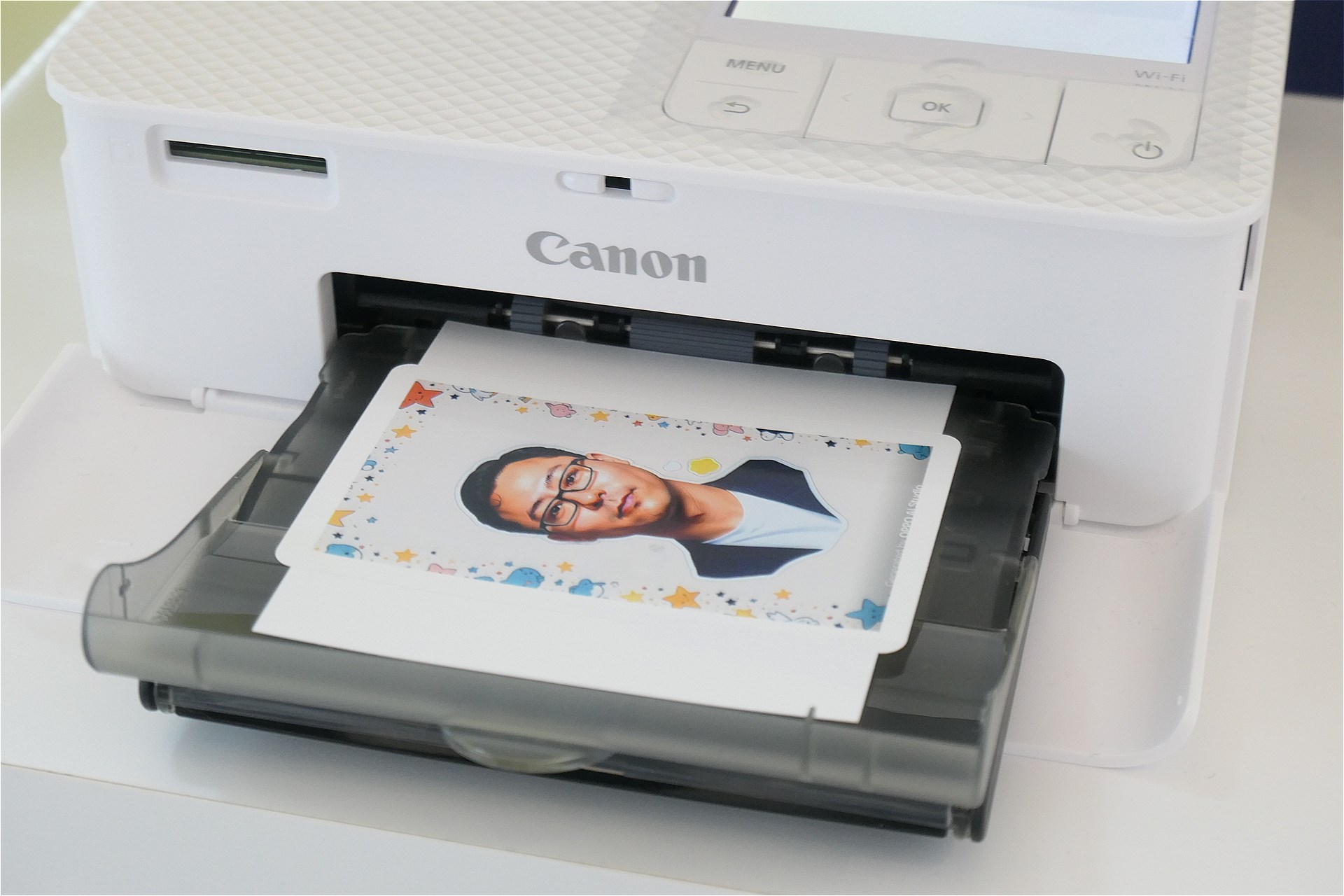 その場でプリントすることも