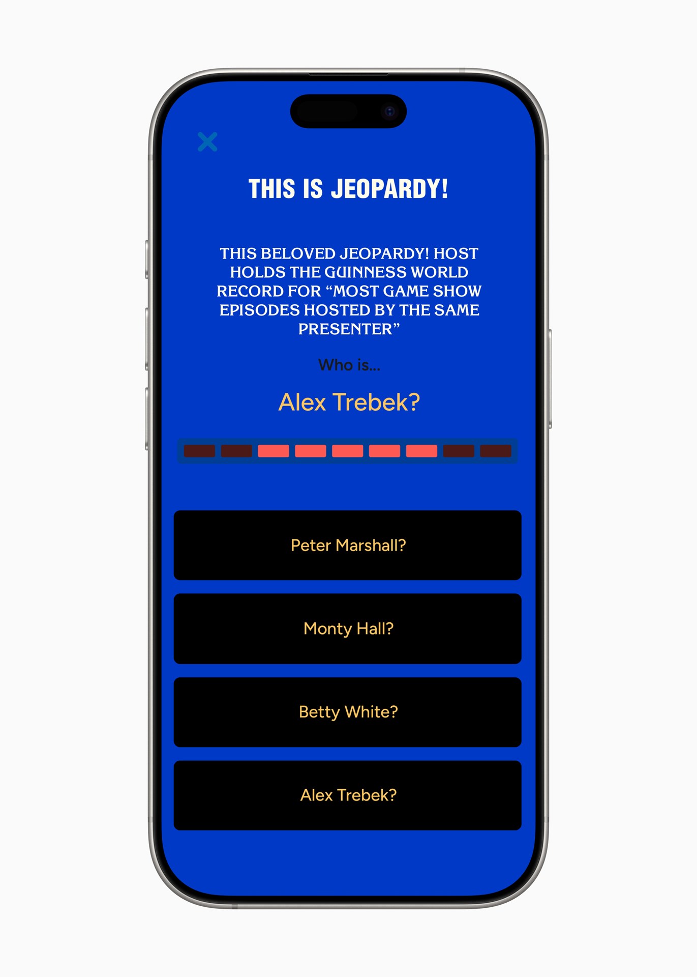 Jeopardy!　Daily（Frosty Pop Games）