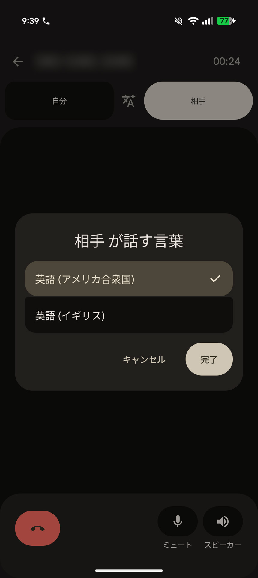 今のところは英語のみの対応となっている