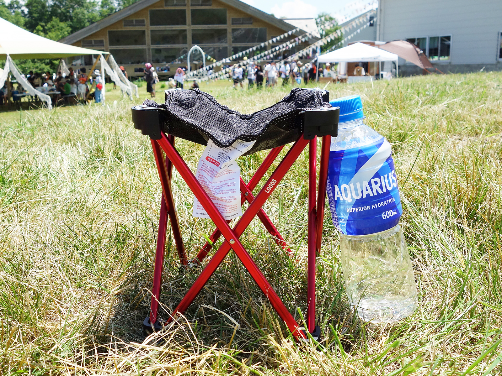 設置したときの高さも、ちょうど500mlペットボトルくらいのサイズです。