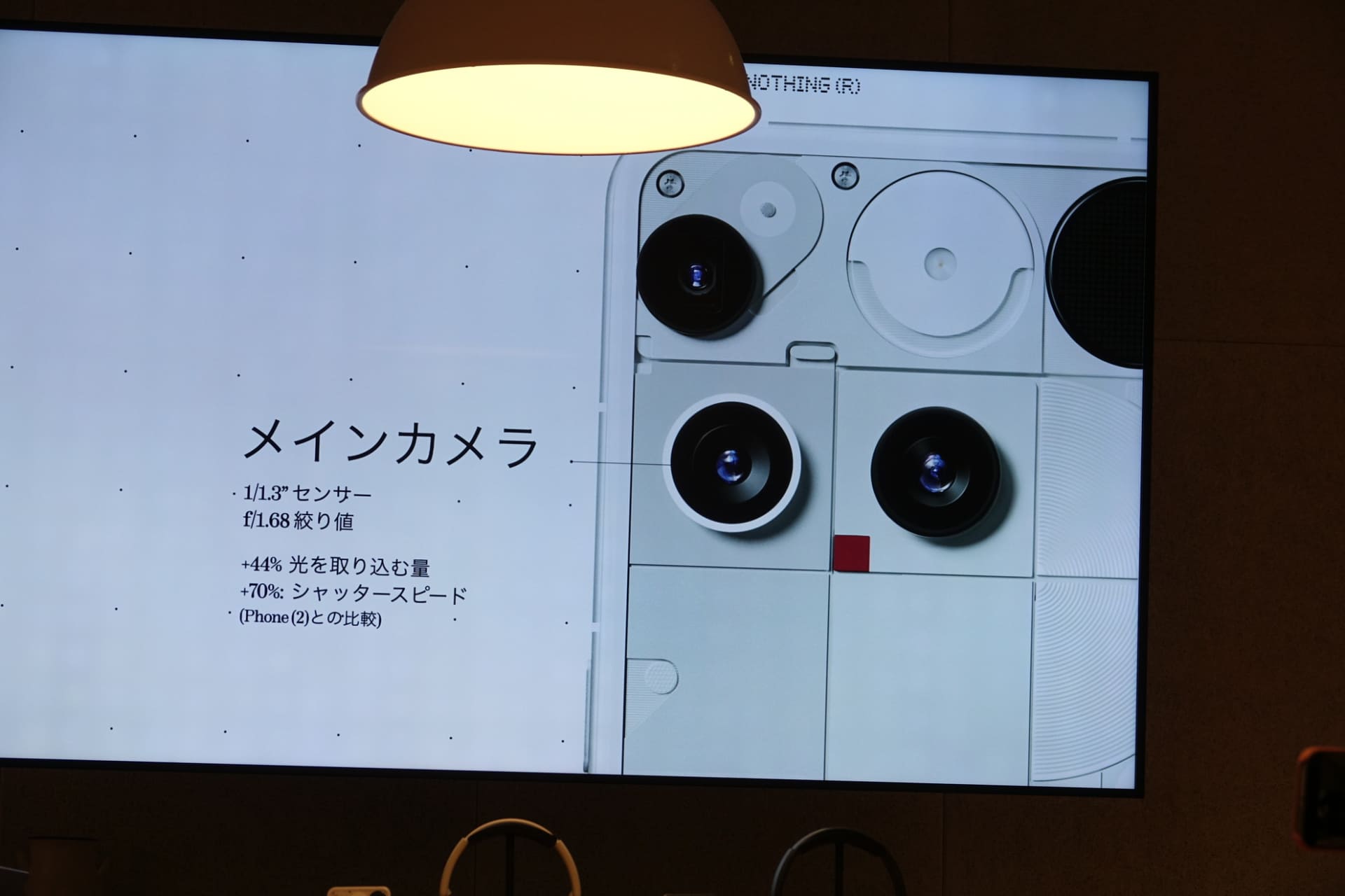 メインカメラと作例