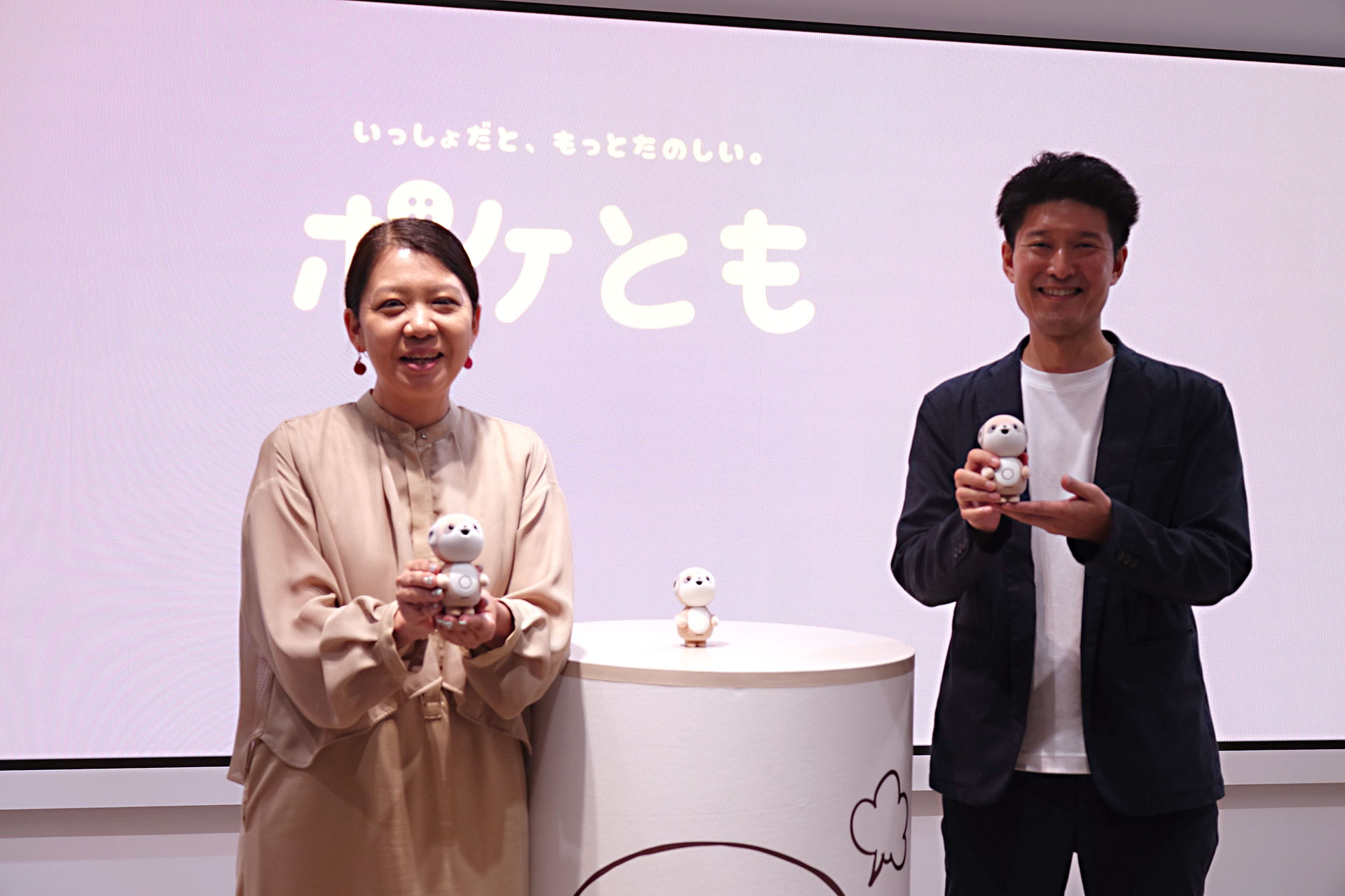 景井氏（左）と中江氏（右）