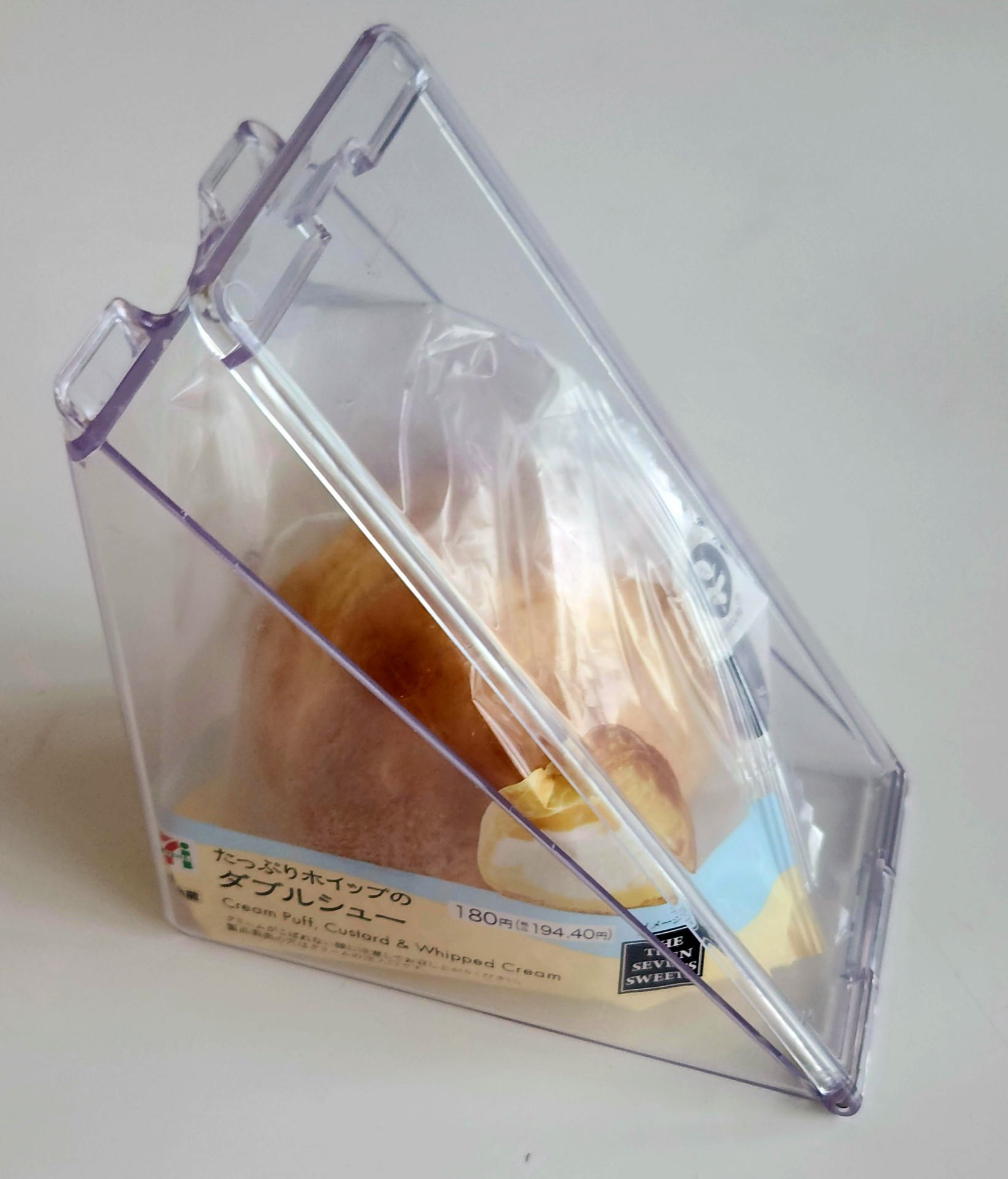 実験：シュークリームは敗北