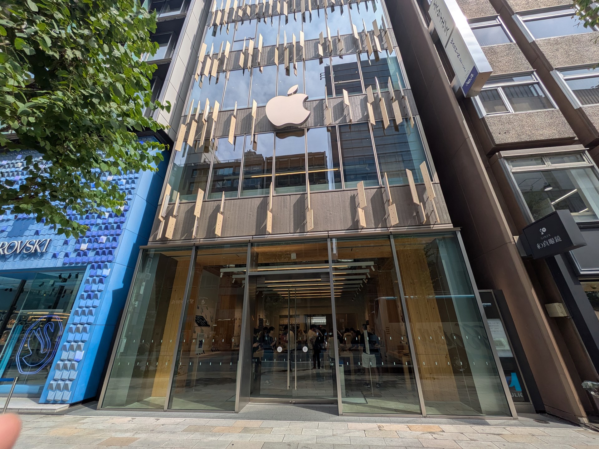 あえて、受け取りはアップルストア銀座店で！