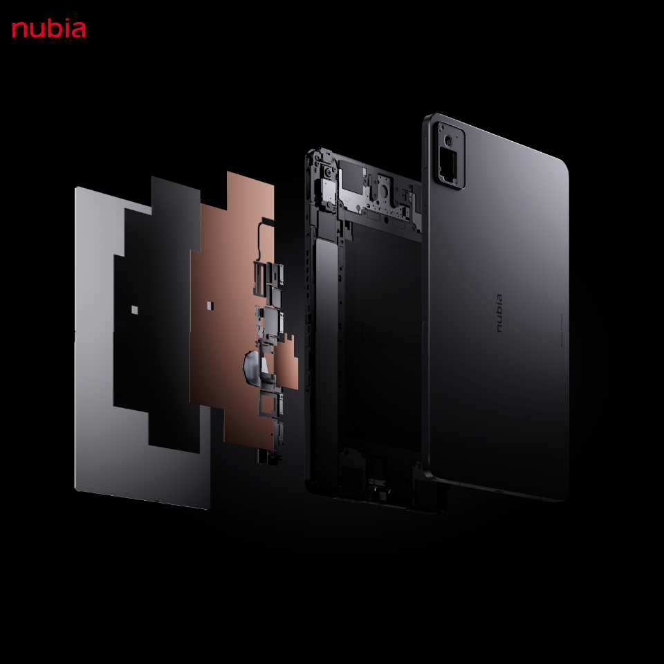 nubia、新タブレット「nubia Pad Pro」9月発売 ハイエンド級の性能と
